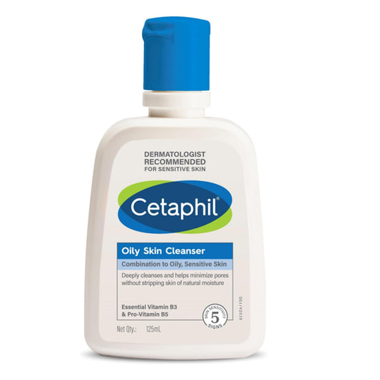 Cetaphil Oily Skin Cleanser, Daily Face Wash for Oily, Acne prone Skin, Gentle Foaming