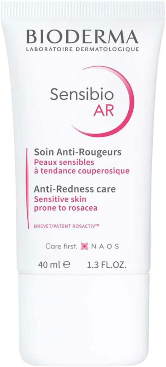 Bioderma - Sensibio AR Cream - Facial Redness Relief Lotion - Skin Soothing and Moisturizing - Face Lotion for Sensitive Skin