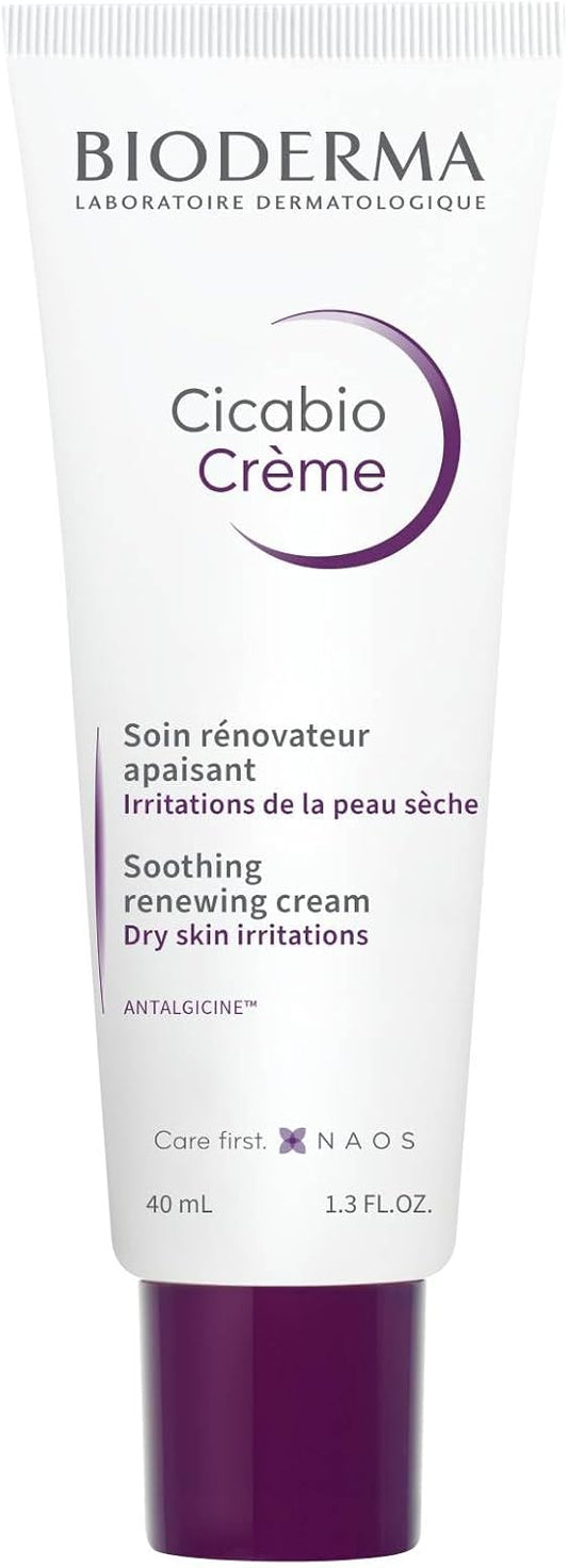 BioDerma Cicabio Cream Soothing Repairing Cream for Unisex, 1.33 oz, 40 Milliliters