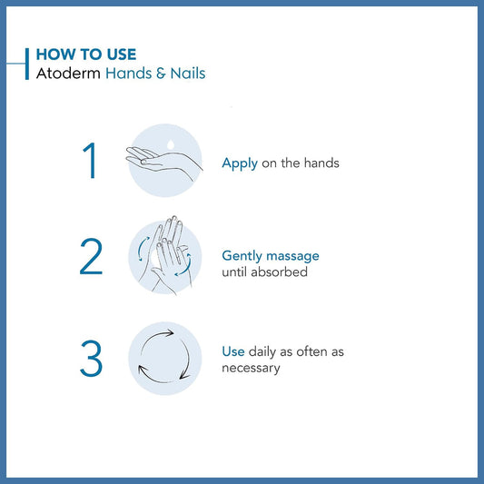 BioDerma Atoderm Hands & Nail Ultra Repairing Soothing Cream for Normal to Dry skin