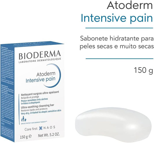 Bioderma Atoderm Intensive Pain Ultra-Soothing Cleansing Bar for Very Dry to Atopic Skin