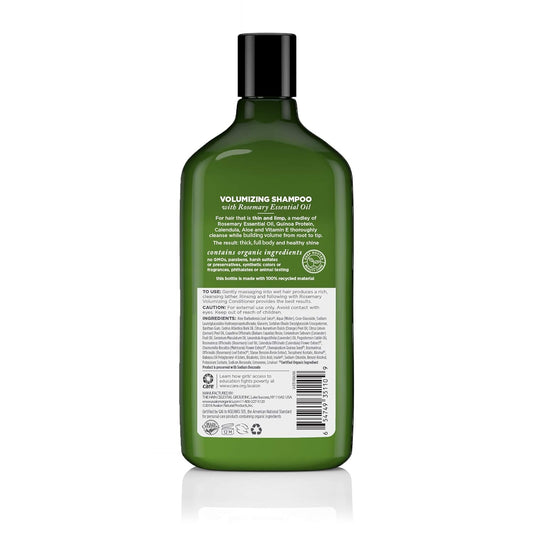 Avalon Organics Shampoo Volumizing Rosemary