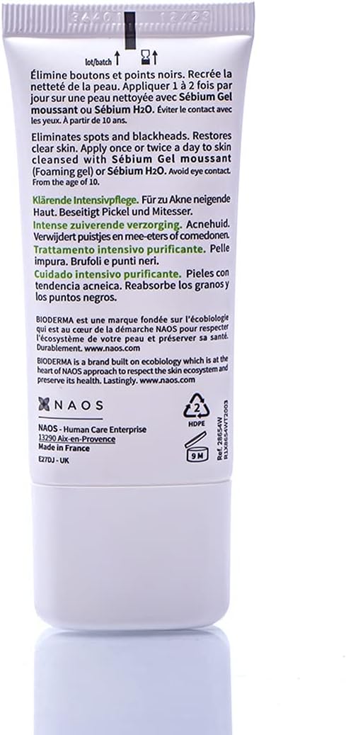 Bioderma Sebium Global Intensive Purifying Care (For Acne-Prone Skin)