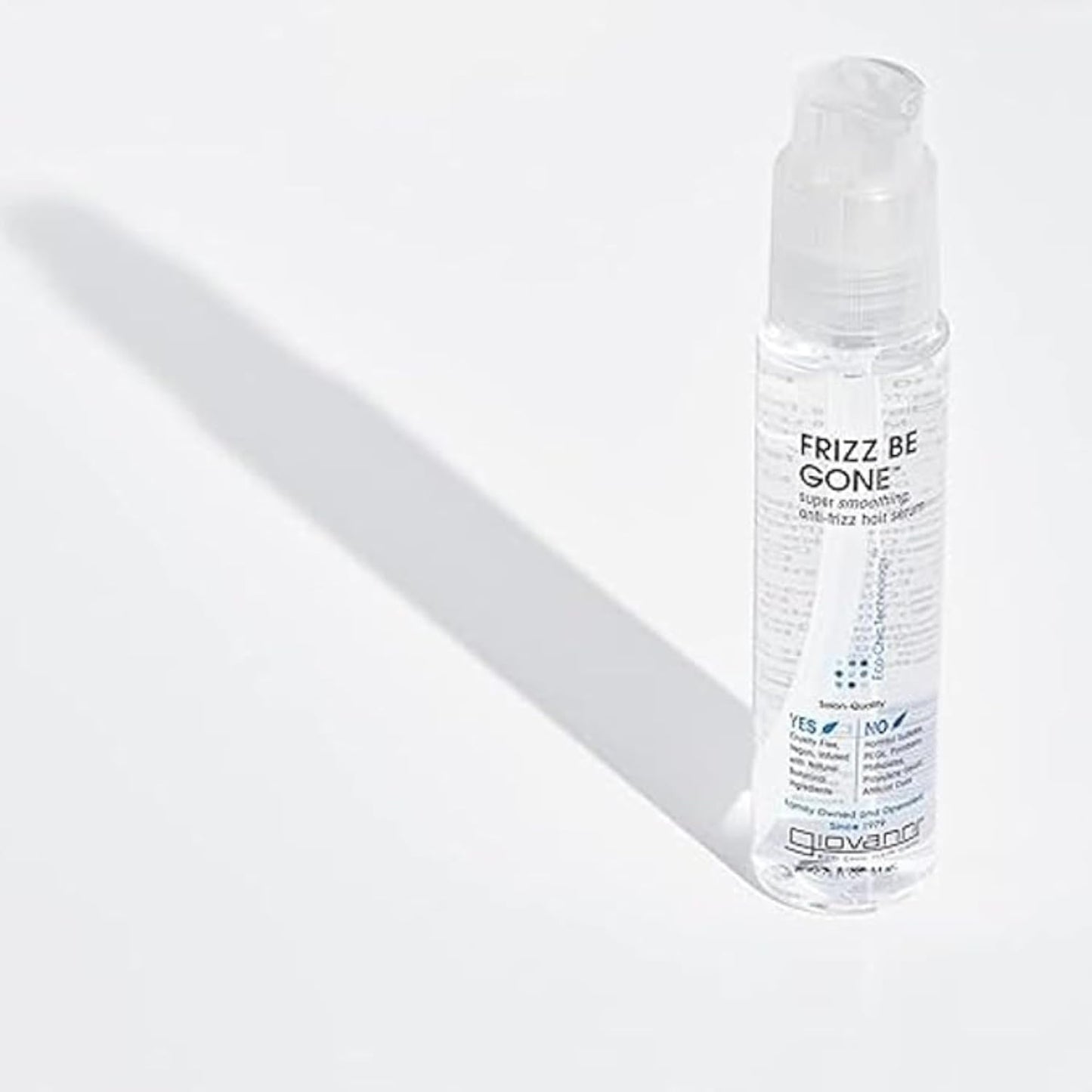 Frizz Be Gone - Super Smoothing Anti-Frizz Hair Serum, Adds Shine, Seals in Color, Infused with Natural Botanical Ingredients, Salon Quality, No Parabens