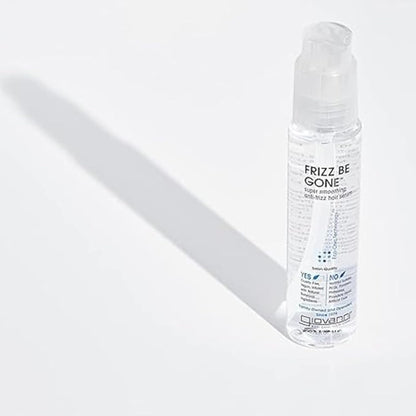 Frizz Be Gone - Super Smoothing Anti-Frizz Hair Serum, Adds Shine, Seals in Color, Infused with Natural Botanical Ingredients, Salon Quality, No Parabens