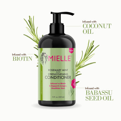 Mielle Organics Rosemary Mint Strengthening Conditioner with Biotin