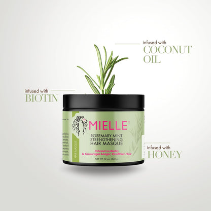 Mielle Organics Rosemary Mint Scalp & Hair Oil and Hair Masque