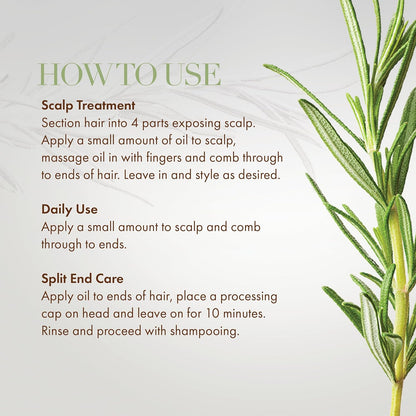 Mielle Organics Rosemary Mint Scalp & Hair Oil and Hair Masque